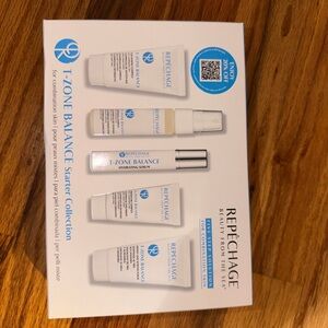 T-Zone Balance Skincare Set - White and Blue